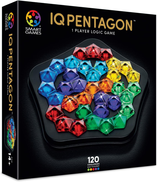 SMART GAMES 313 - Knobelspiel IQ Pentagon