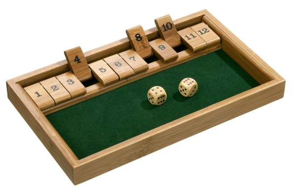 Philos 3271 - Shut The Box, 12er, Bambus