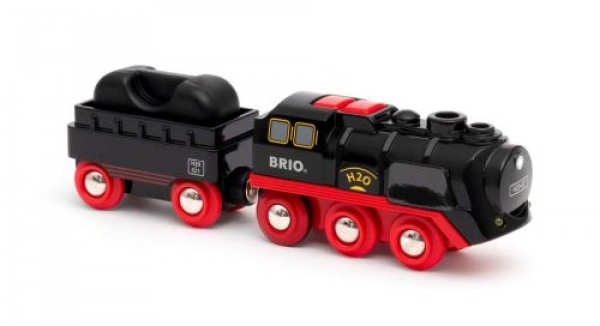 BRIO 33884 - Batterie Dampflok mit Wassertank