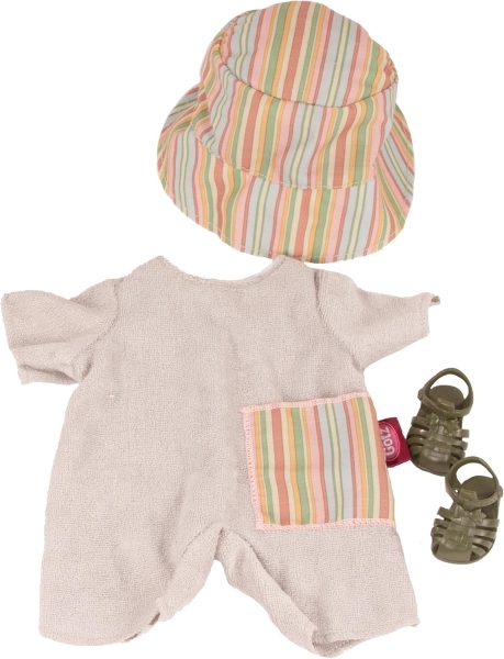 Götz 3403594 Bekleidung für Babypuppen - Kombi Urban Stripes Gr. S