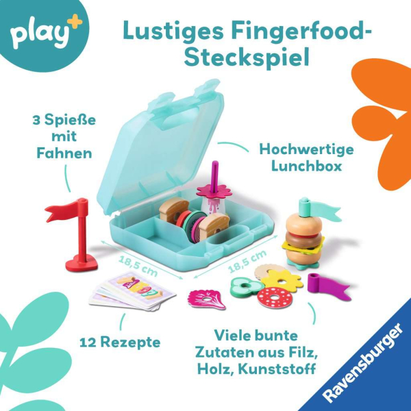 Ravensburger 34060 Steck- und Spiel-Set - Fingerfood