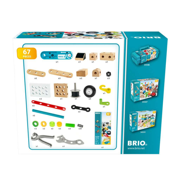 BRIO 34595 Nachziehmotor-Konstruktionsset