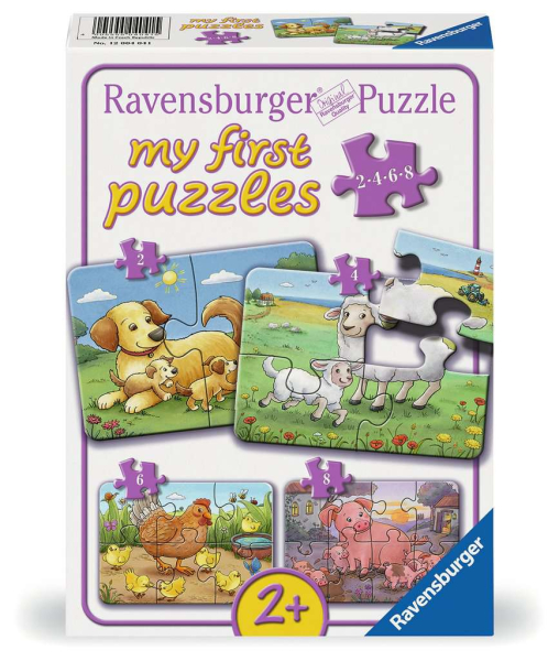 Ravensburger 4041 Kinderpuzzle - Kleine Bauernhoftiere