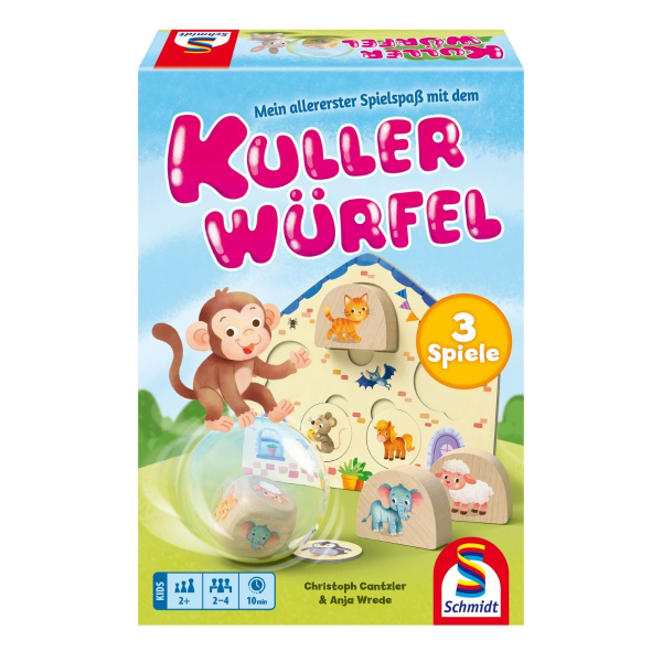 Schmidt-Spiele 40670 Kinderspiel - Kullerwürfel
