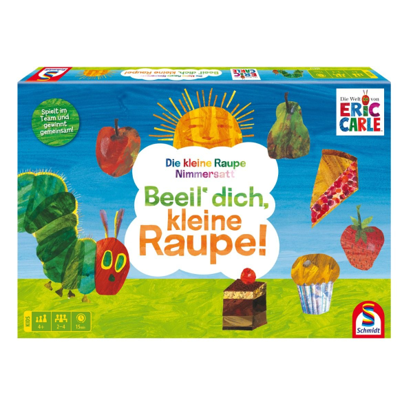 Schmidt-Spiele 40671 Kinderspiel - Beeil‘ dich, kleine Raupe!