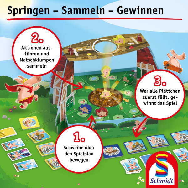 Schmidt-Spiele 40674 Kinderspiel - Matsch-Party