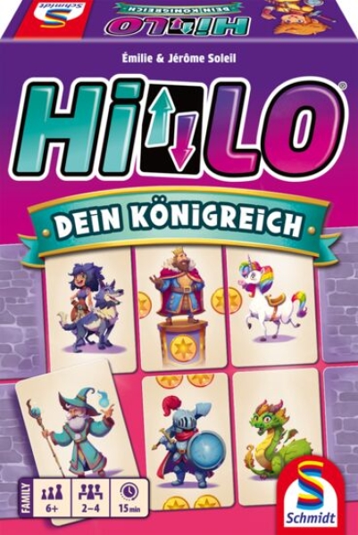 Schmidt-Spiele 40680 Kinderspiel - HiLo® – Dein Königreich