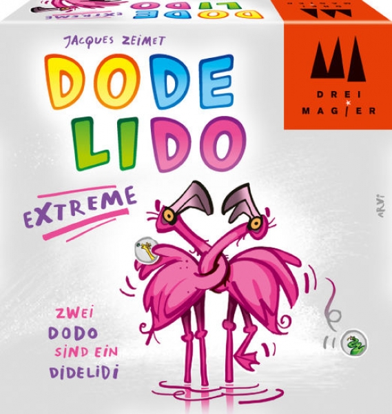 DREI MAGIER SPIELE 40889 Kartenspiel - Dodelido Extreme