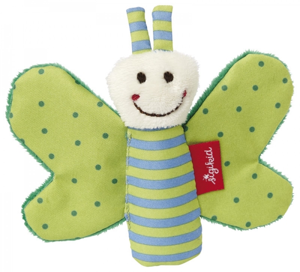 Sigikid 41179 Rassel Schmetterling - grün MixMax
