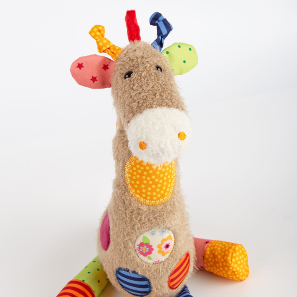Sigikid 42837 Kuscheltier Giraffe - Patchwork Sweety