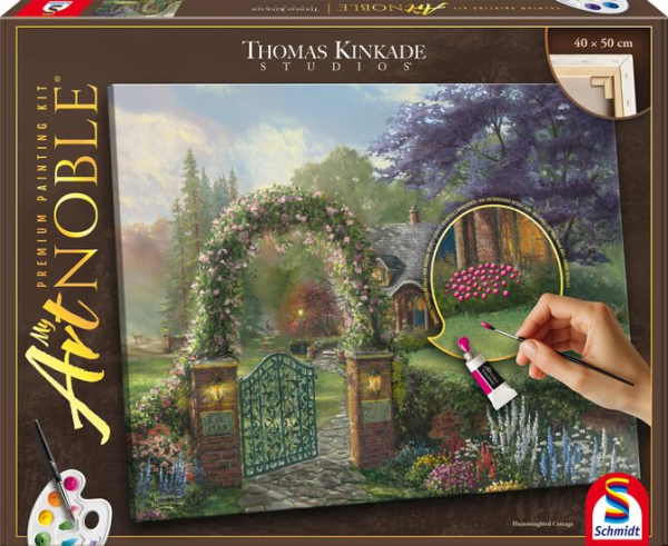 Schmidt-Spiele 46166 My ArtNOBLE - Thomas Kinkade - Humminbird Cottage