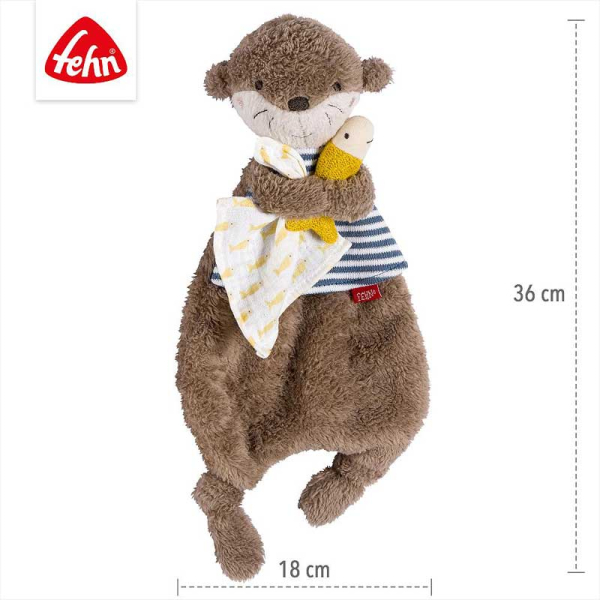 Fehn 47035 Schmusetuch - Otter Theo