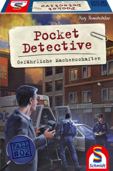 Schmidt-Spiele 49378 Pocket Detective – Gefährliche Machenschaften