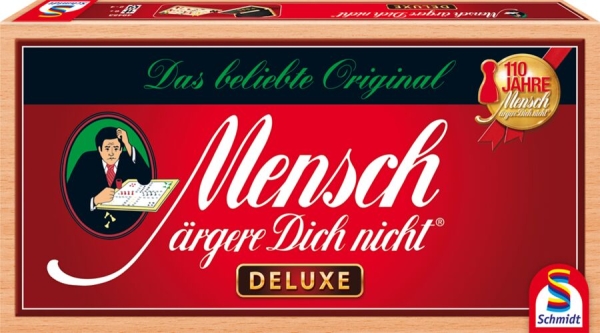 Schmidt-Spiele 49453 Mensch ärgere dich nicht® – Deluxe