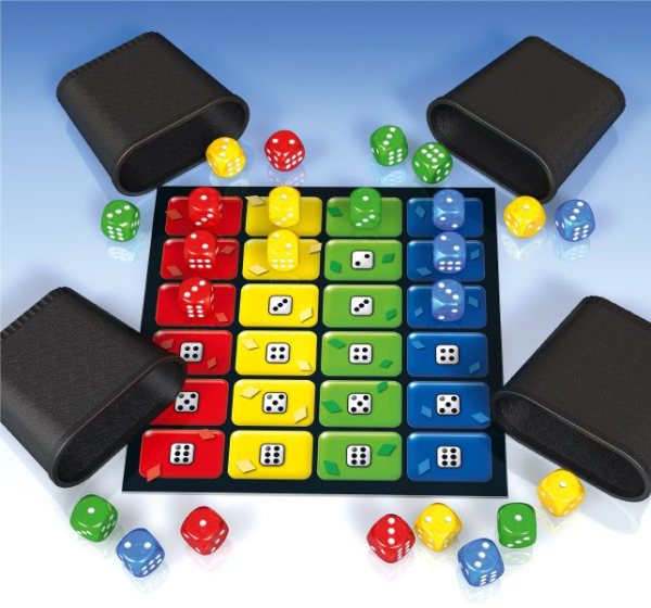 Schmidt-Spiele 49611 Familienspiel - Würfel-Ligretto