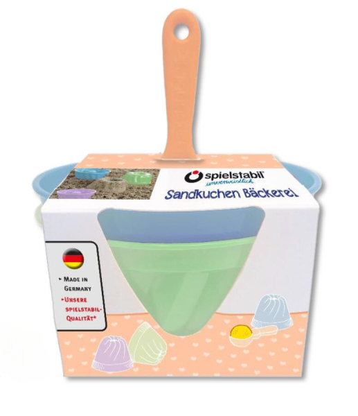 Spielstabil 5069 Sandkuchen Bäckerei - pastell 3-teilig
