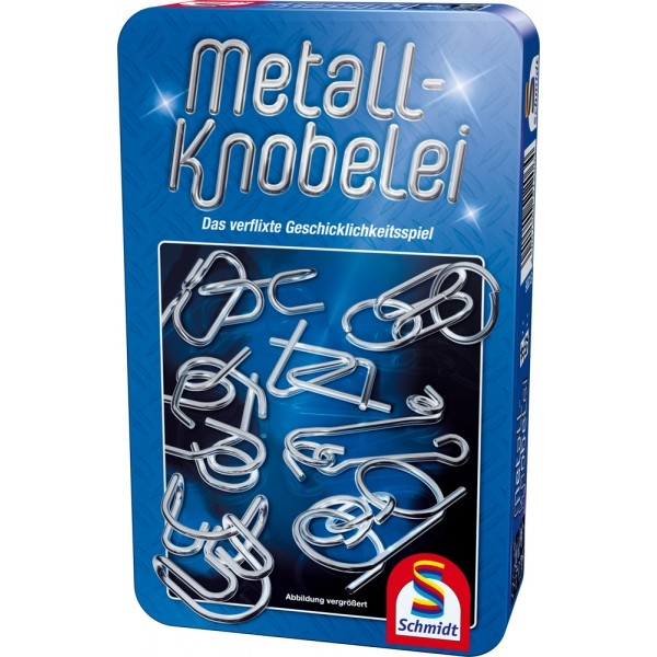 Schmidt-Spiele 51206 Mitbringspiel - Metall-Knobelei
