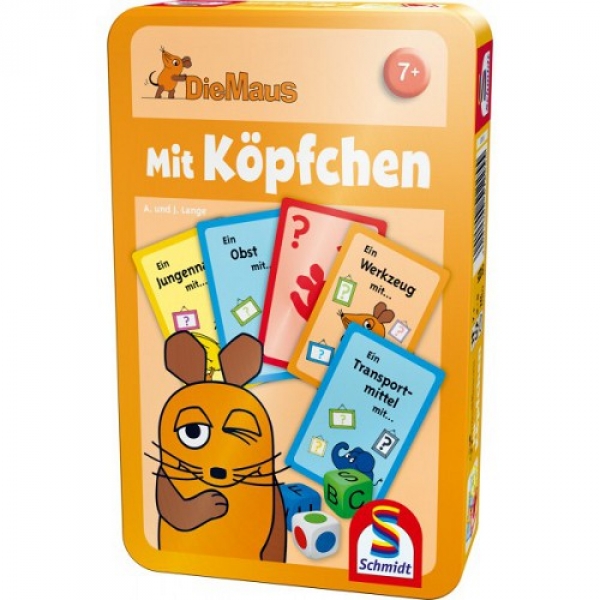 Schmidt-Spiele 51255 Mitbringspiel Die Maus - Quiz Mit Köpfchen