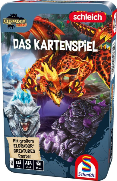 Schmidt-Spiele 51611 Kartenspiel - Schleich®: Eldrador Creatures