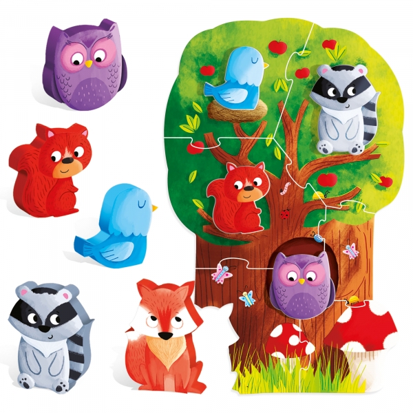 HEADU 52491 Montessori - Mein erstes Puzzle