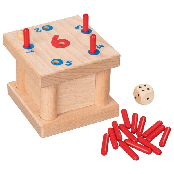GOKI 56799 Steckspiel - Die verflixte 6