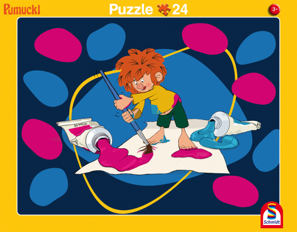 Schmidt-Spiele 56814 Rahmenpuzzle - Pumuckl
