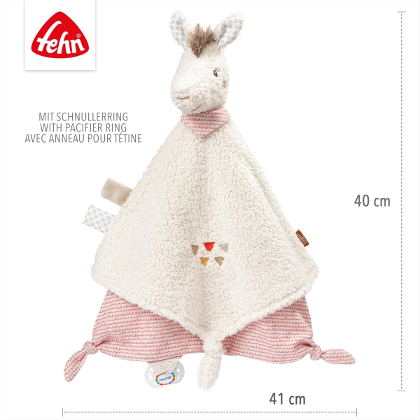 Fehn 58093 Schmusetuch - Lama Deluxe