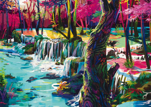 Schmidt-Spiele 58642 Puzzle Redina Tili: Pfad der Fantasie