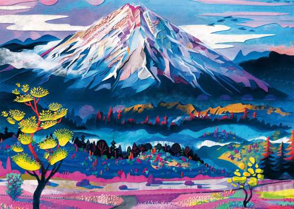 Schmidt-Spiele 58644 Puzzle Redina Tili: Die Ruhe des Berges