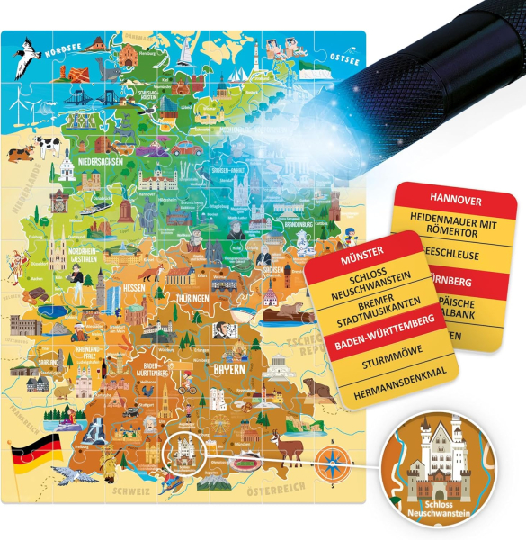 HEADU 60759 Entdecke Deutschland