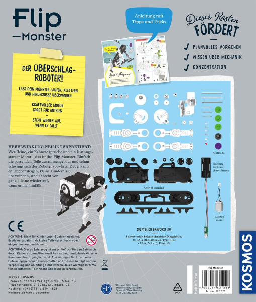 KOSMOS 621223 Experimentierkasten - Flip Monster