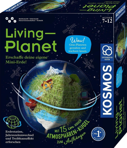 KOSMOS 637255 Experimentierkasten - Living-Planet