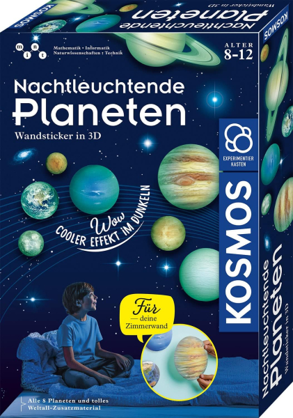 KOSMOS 654269 Experimentierkasten - Nachtleuchtende Planeten