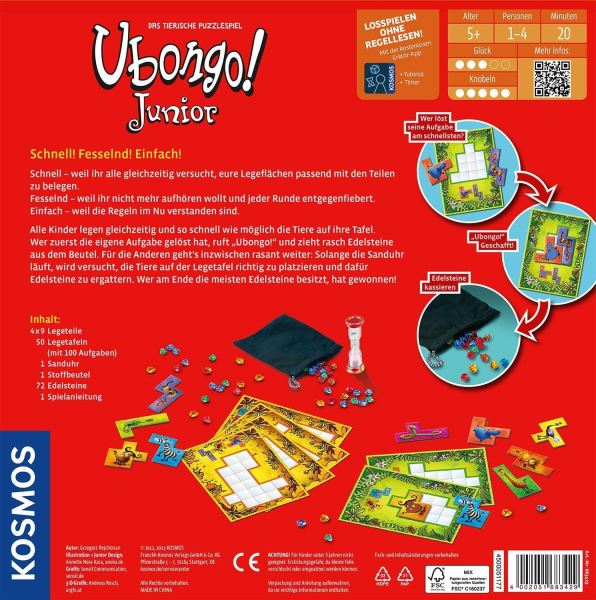 KOSMOS 683429 Kinderspiel - Ubongo Junior