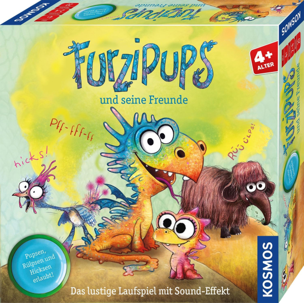 KOSMOS 686192 Kinderspiel - Furzipups und seine Freunde