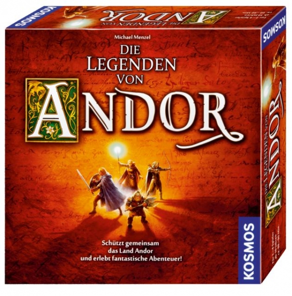 KOSMOS 691745 Familienspiel - Die Legenden von Andor