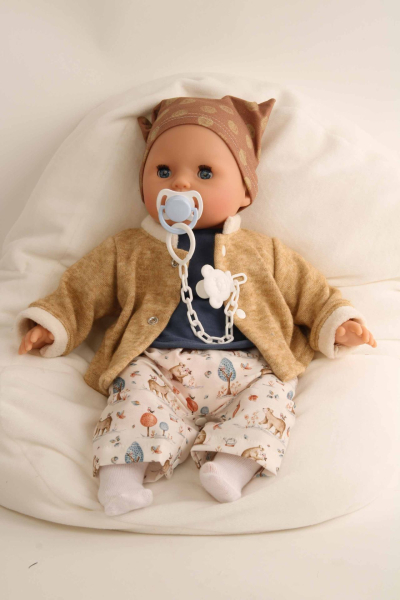 Schildkröt 7545483 Schnullerbaby Amy mit blauen Schlafaugen
