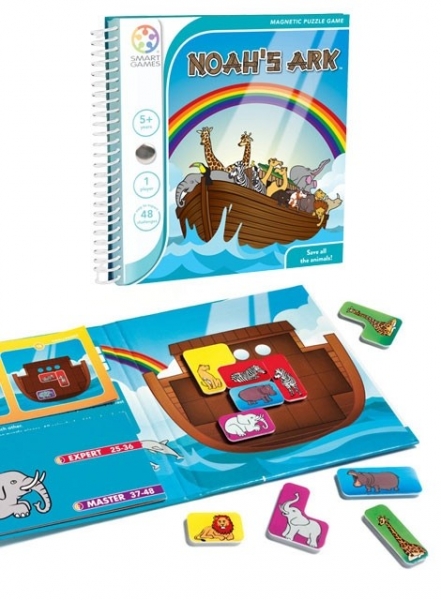 SMART GAMES SGT240 Magnetisches Reisespiel - Arche Noah
