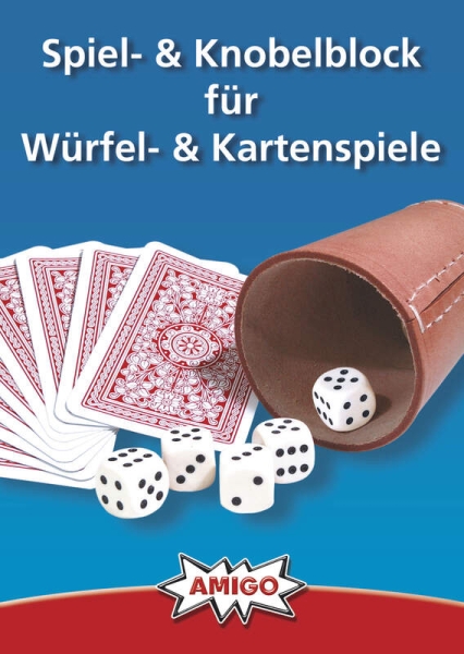 AMIGO 87054 Spielzubehör - Spiel- & Knobelblock