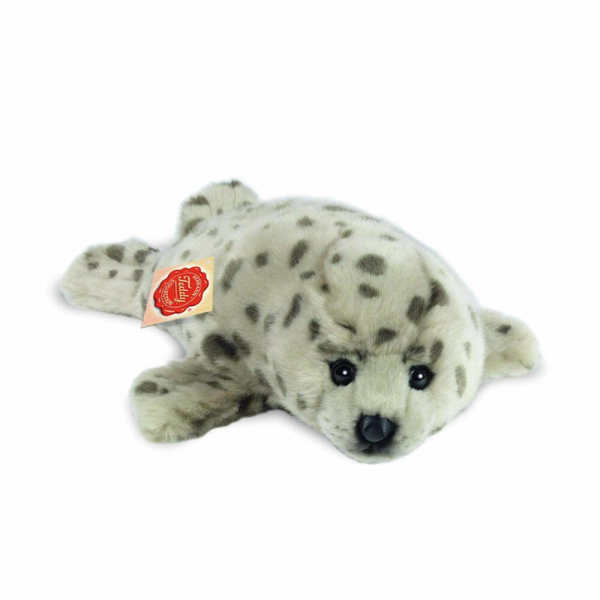 Teddy Hermann 90131 - Robbe grau 32 cm