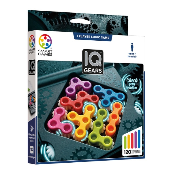 SMART GAMES SG307 Logikspiel - IQ Gears
