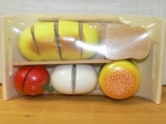 FUNTOYS 34354 Holz-Lebensmittelset für die Kinderküche