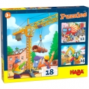 HABA 305883 Puzzles - Baustellenfahrzeuge