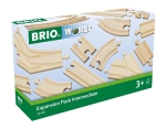 BRIO 33402 Mittleres Schienensortiment