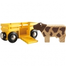 BRIO 33406 Tierwagen mit Kuh
