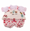 Götz 3402578 Bekleidung für Babypuppen - Babykombi Little Lady Gr.M