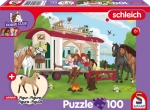 Schmidt-Spiele 56463 Kinderpuzzle Horse Club - Hannoveraner Fohlen